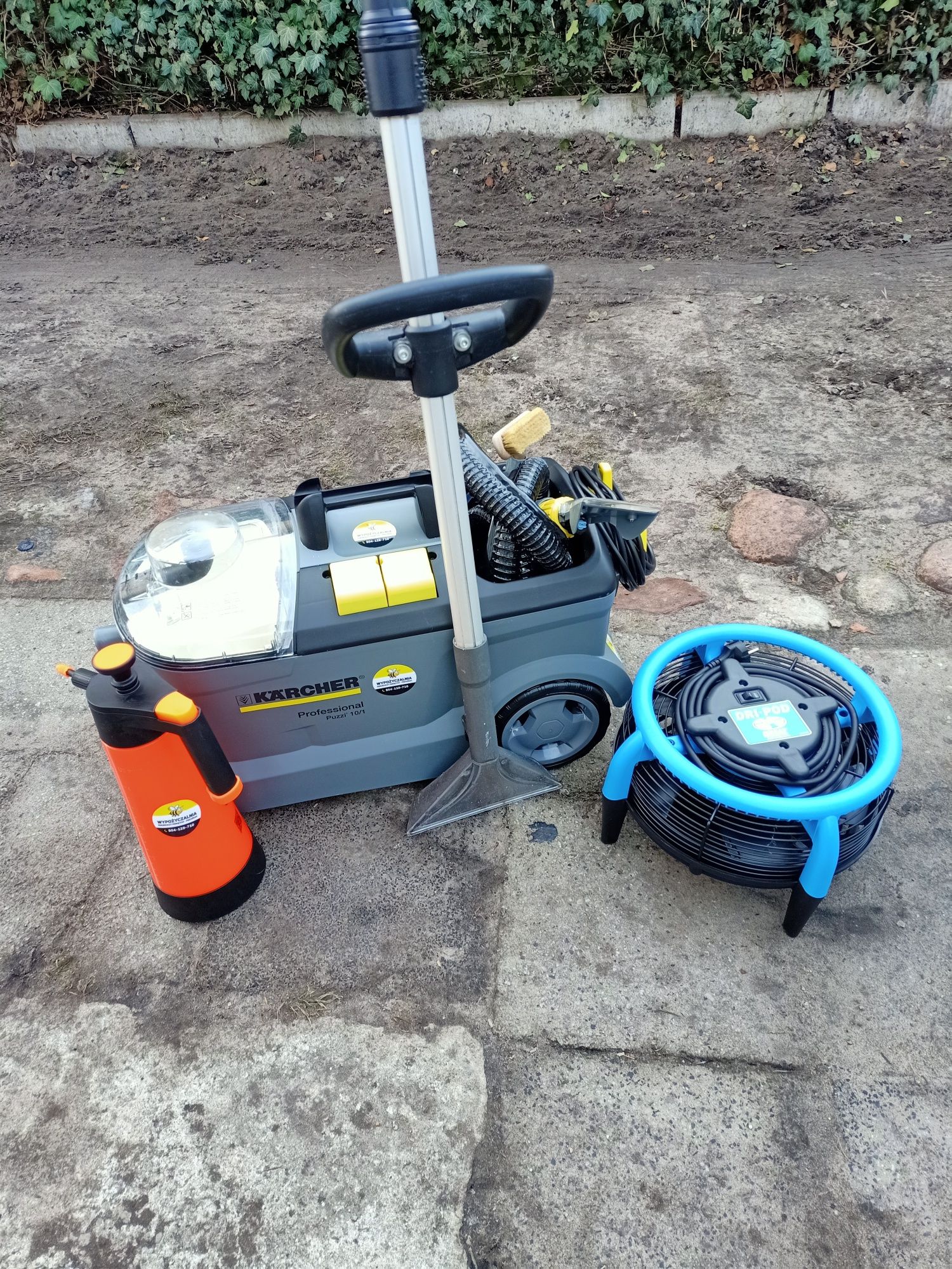 Wynajem Odkurzaczy Piorących Karcher 24h/Rembertów/Ząbki/Warszawa i ok