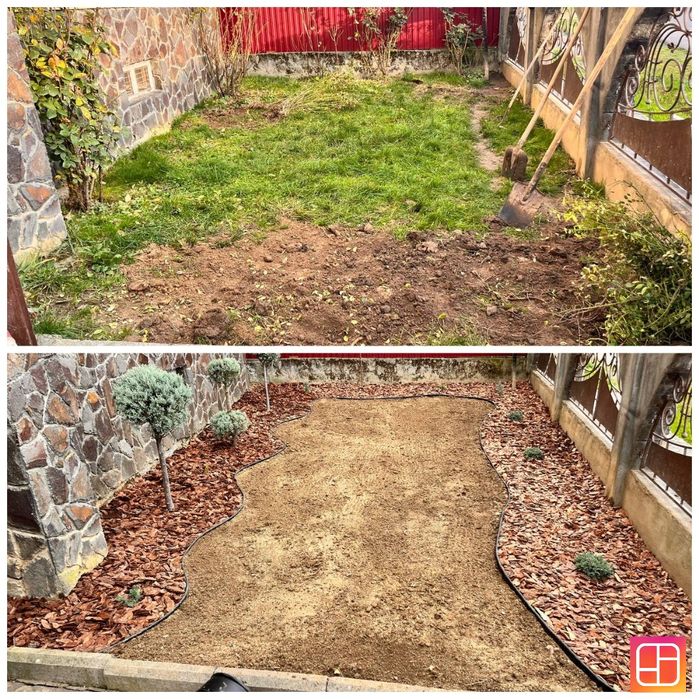 Ландшафтні роботи, топіарне мистецтво.Догляд за газоном, обрізка дерев