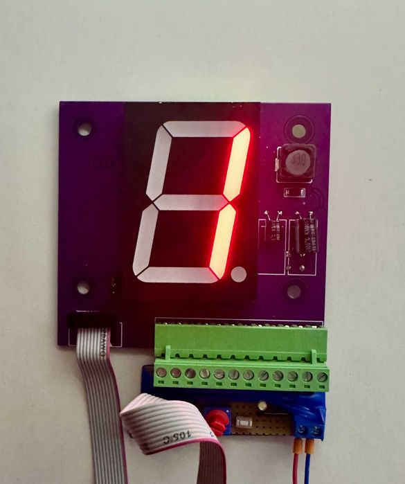 Wyświetlacz LED do myjni typu Ehrle. Myjnia bezdotykowa