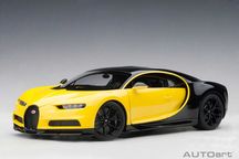 Bugatti Chiron 2019 Yellow-Black Autoart 1:18
