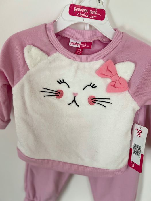 Komplet dziecięcy - Różowy jasny - 2 el.