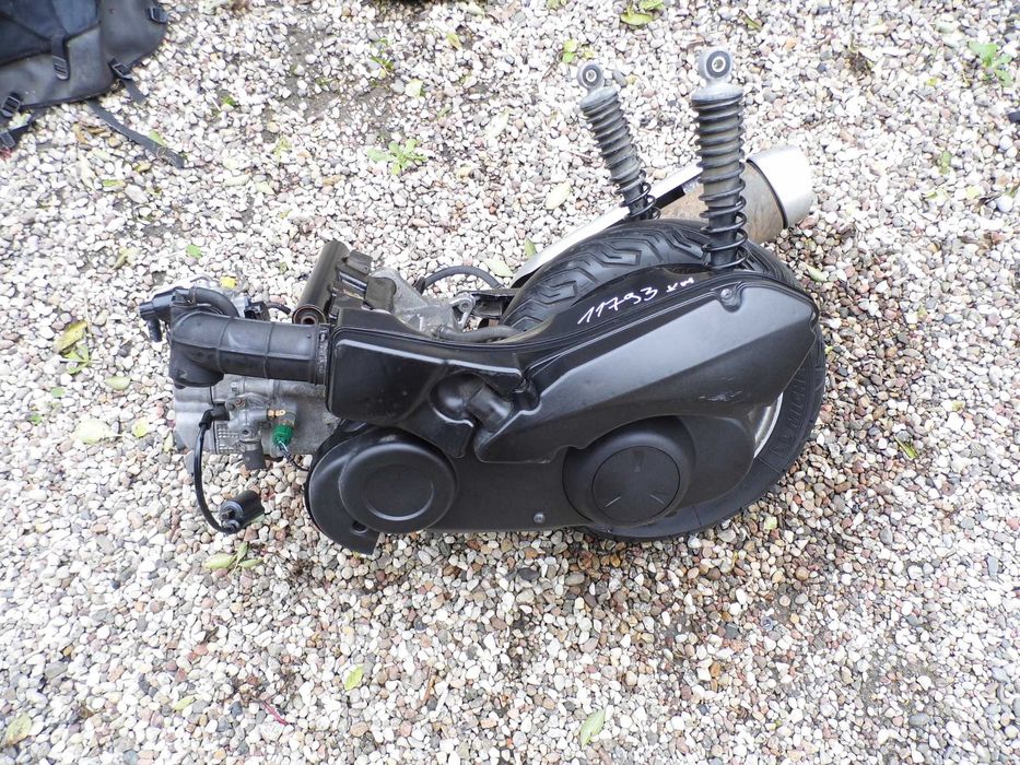 SILNIK SUZUKI BURGMAN K7 125 CC 07-13r sprawny wys gwar 11 tys km