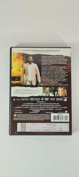 Syriana - DVD - George Clooney - Matt Damon