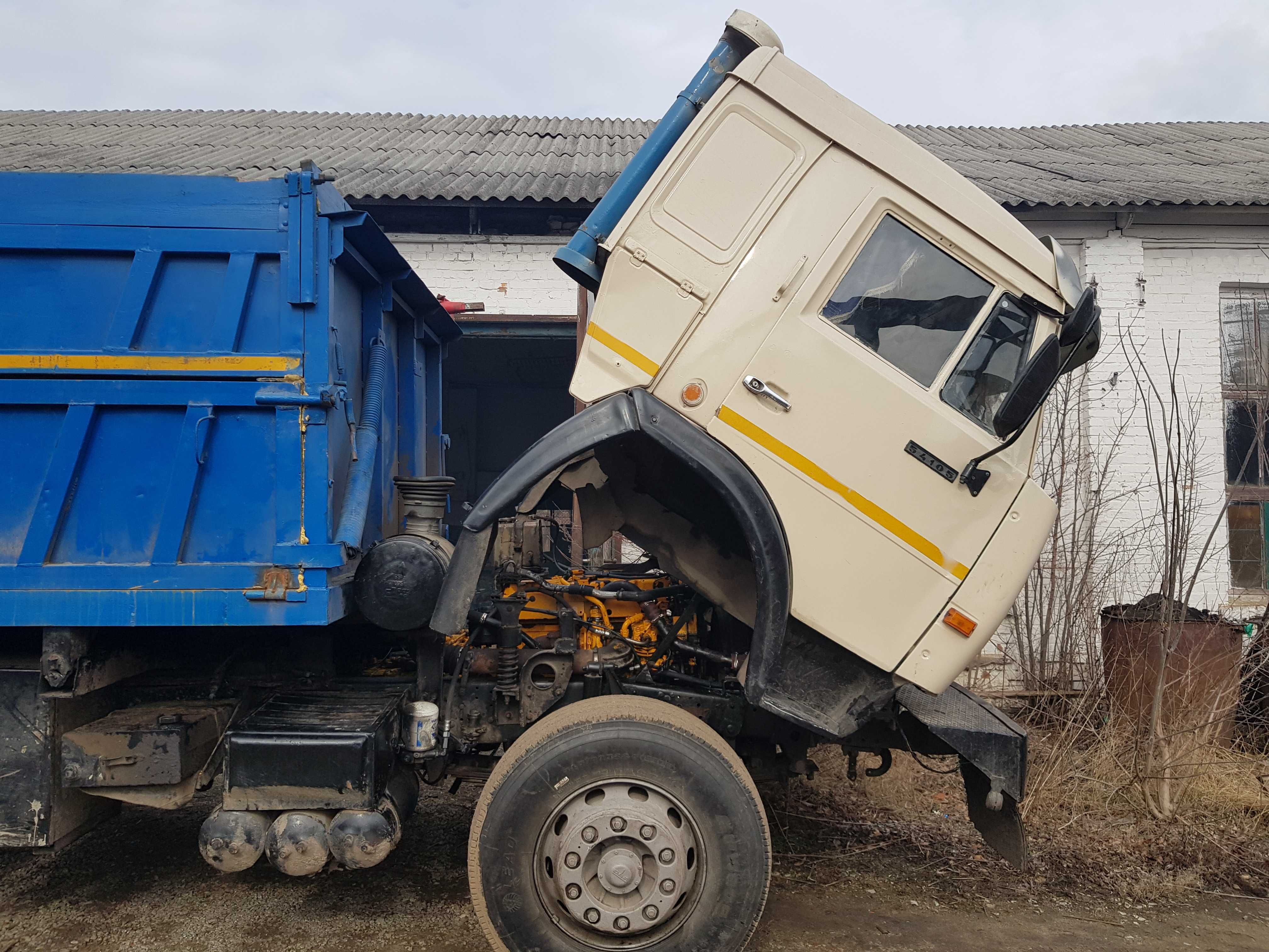 Установка двигуна MAN, РЕНО, Мерседес на КАМАЗ