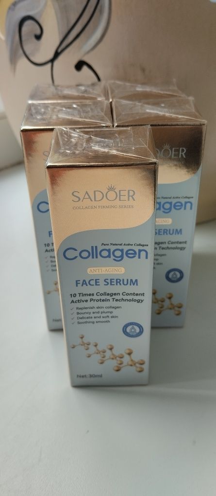 Сироватка для обличчя зволожуюча  з колагеном Sadoer Collagen 30 ml