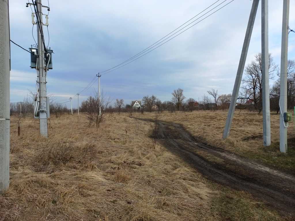 Рожни, фасадна ділянка 16 соток біля Десни зі своїм озером