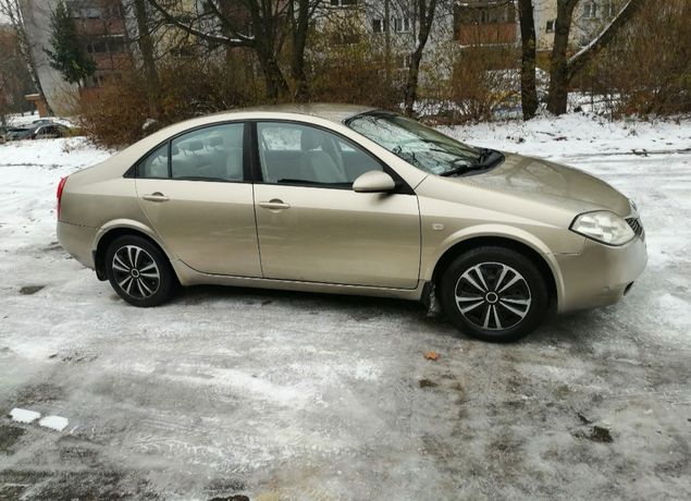 Nissan Primera P12 1.8 benzyna gaz.