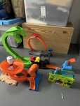 Pista hotwheels conjunto