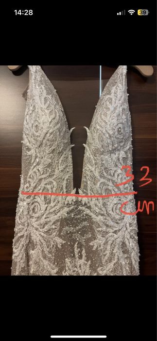 Suknia Milla Nova, skylar .  Syrenka r. M . Jak nowa