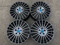 4x felgi aluminiowe AEZ VALENCIA dark 17" rozstaw 5x112 ET 48