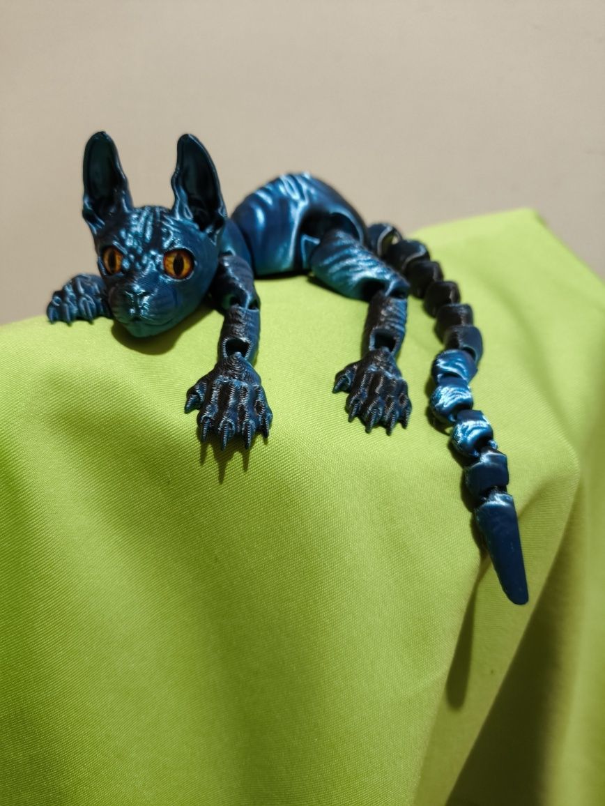 Котик сфінкс 3d іграшка