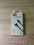 XO kabel NB200 USB - Lightning 1,0m 2.1A czarny