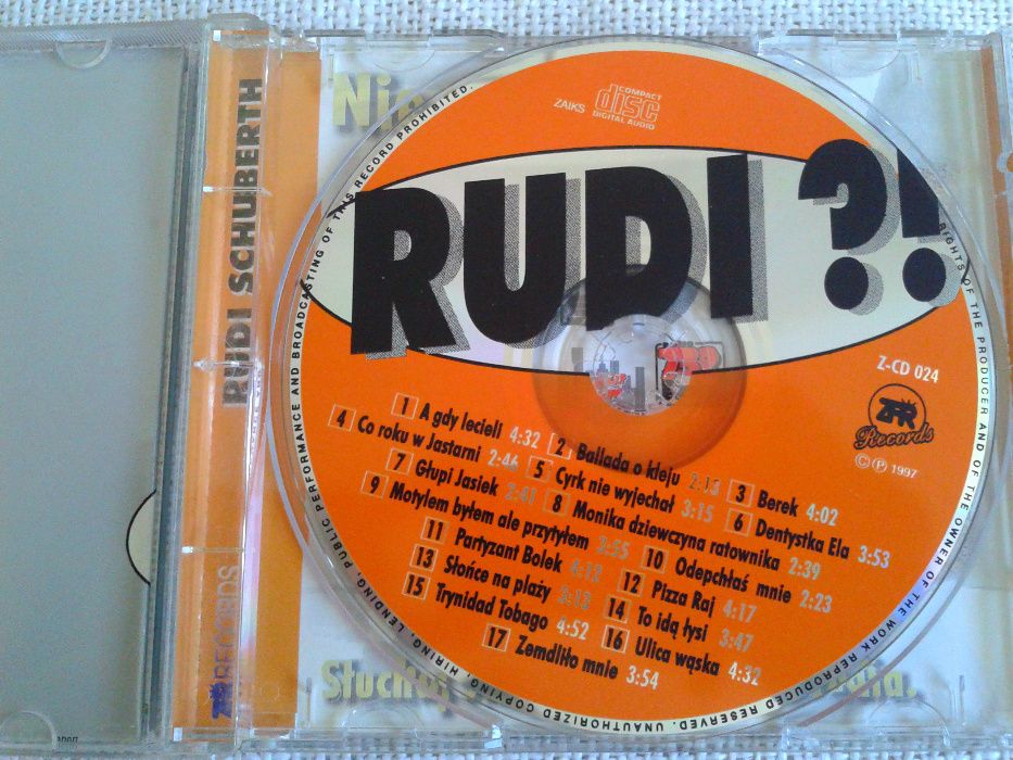 Rudi Schuberth - Rudi ?! CD