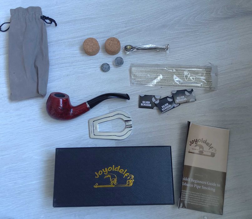 Joyoldelf Drewniana fajka do palenia tytoniu