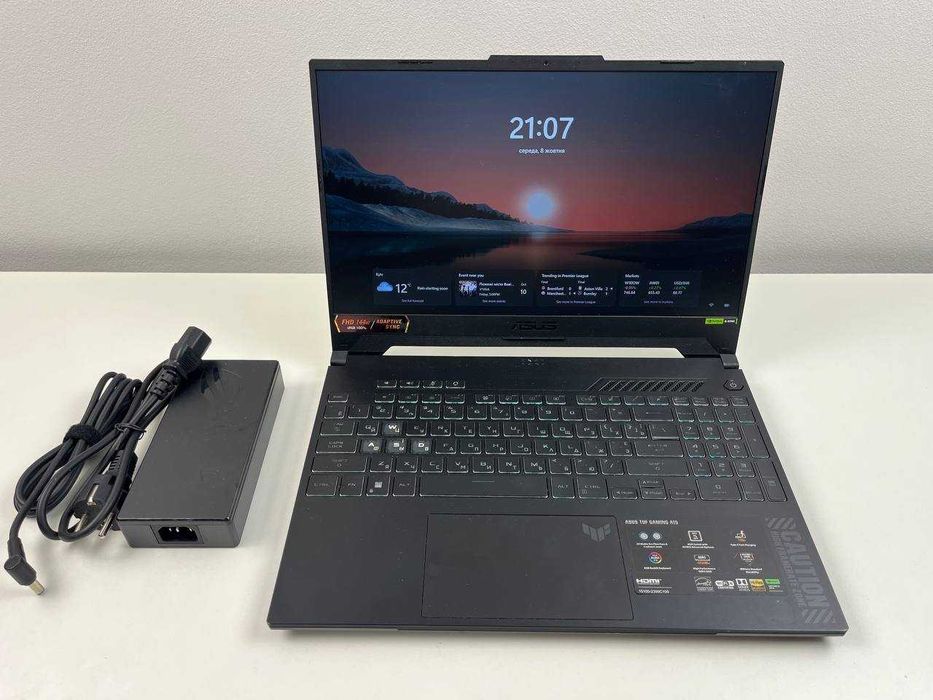 Ноутбук ASUS TUF Gaming A15 144Гц Ryzen 9 7940HS 16GB RTX4060 1TB M.2