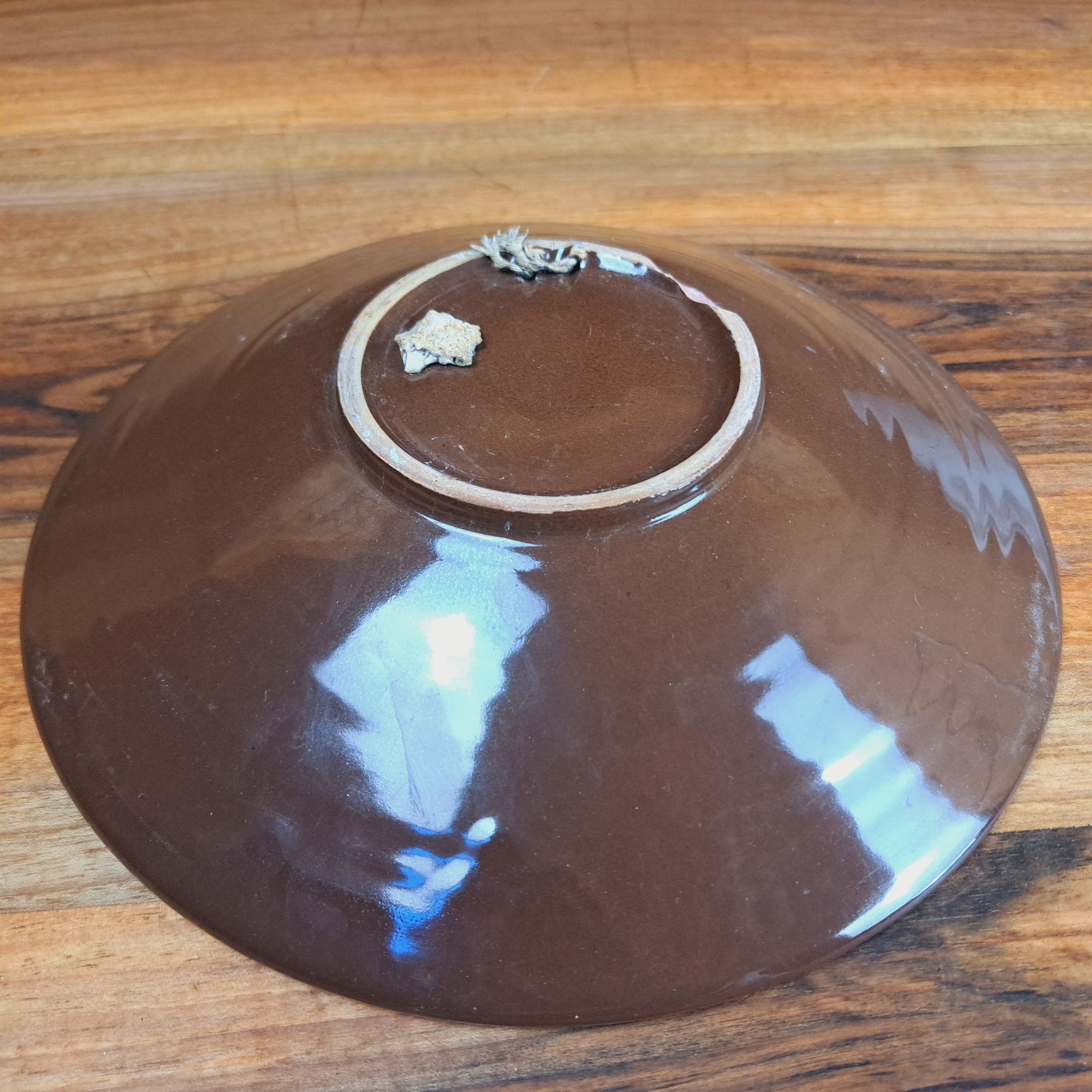 Duży talerz patera do zawieszenia Vintage ceramika