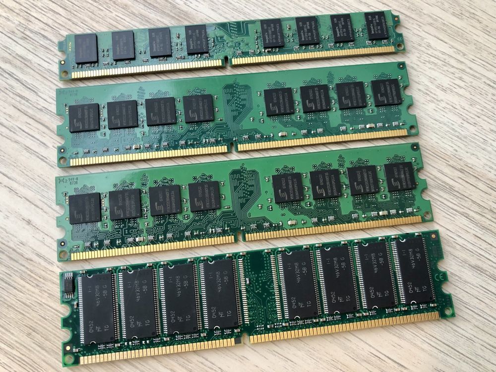 Memorias RAM (antigas)