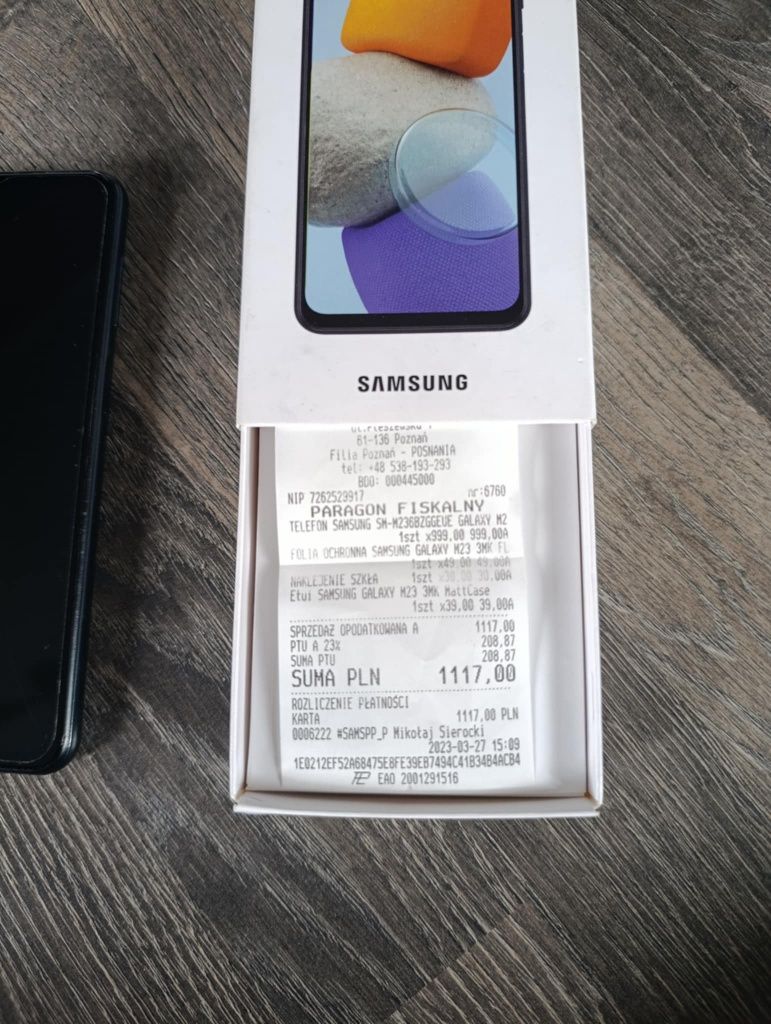 **Samsung m23 5G 2 lata**