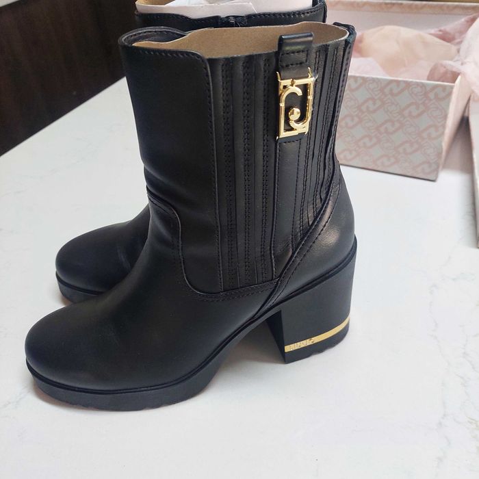 Bota de couro Liu Jo