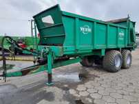 Bergmann Tebbe HKS 140  talerzowy rozrzutnik do obornika 14 ton