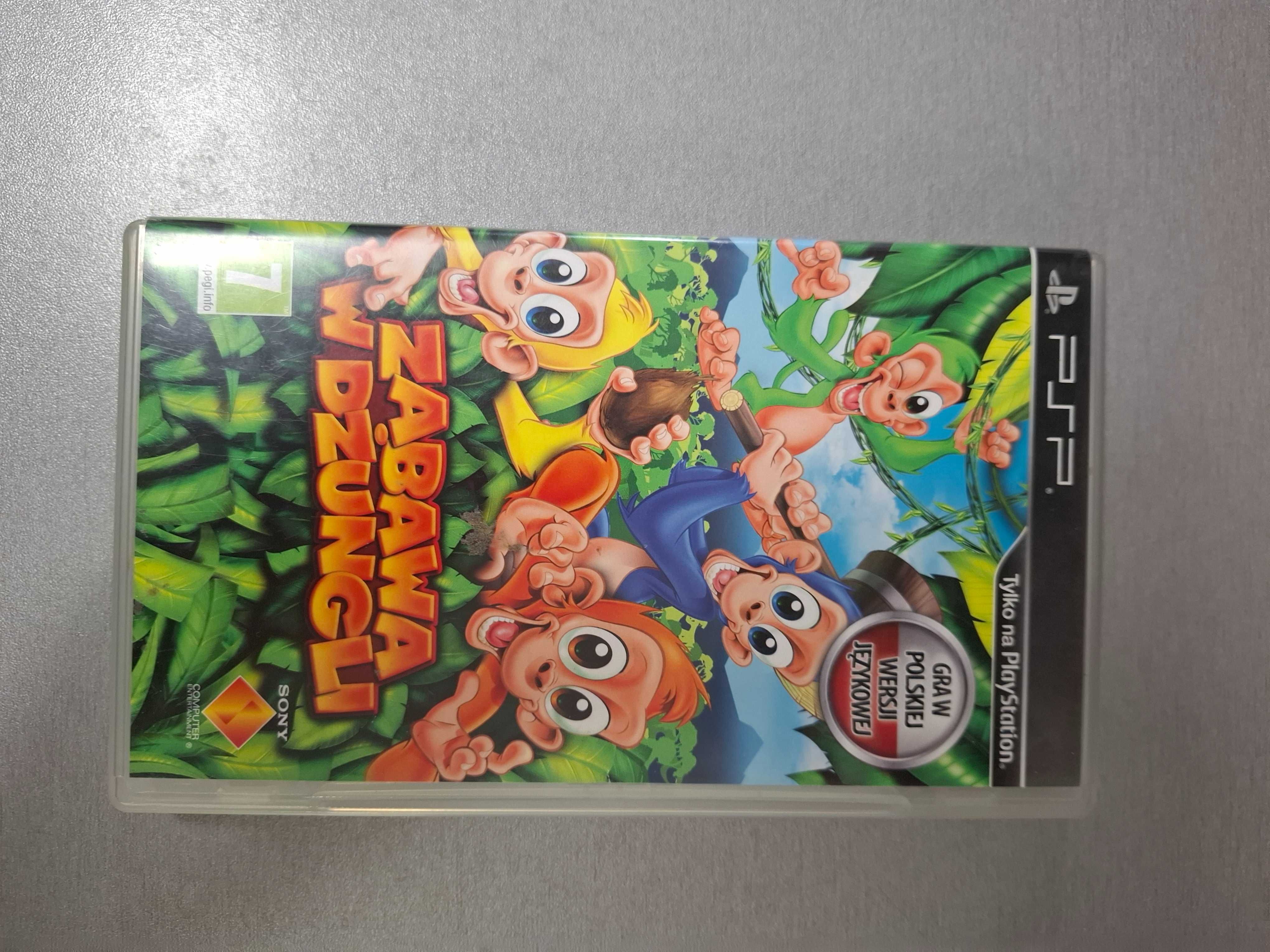 zabawa w dżungli PSP