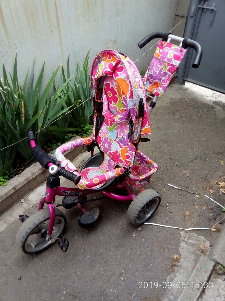 Детский велосипедик + самокат в подарок