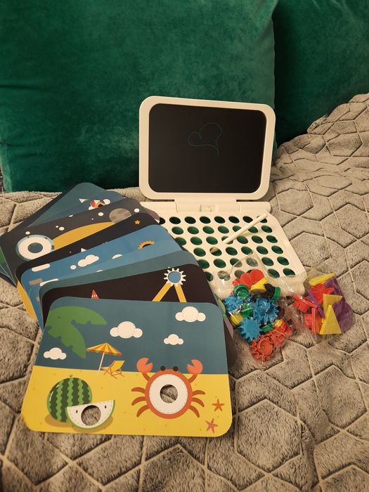 LCD планшет детский 2в1(мозаика)