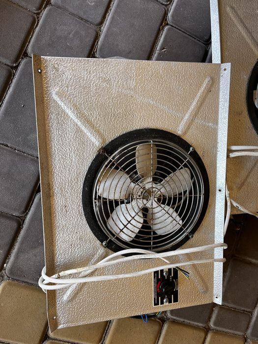 Вентилятори з регуляторами температури, 2шт