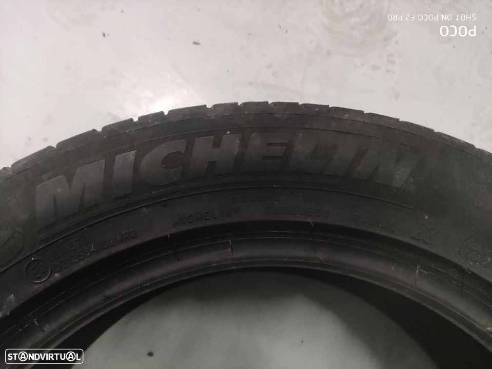 2 pneus semi novos 205-55r16 michelin - oferta dos portes para todo o