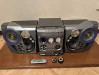 Wieża Philips FWM777 system wOOx analogowe zegary 2x165w RMS