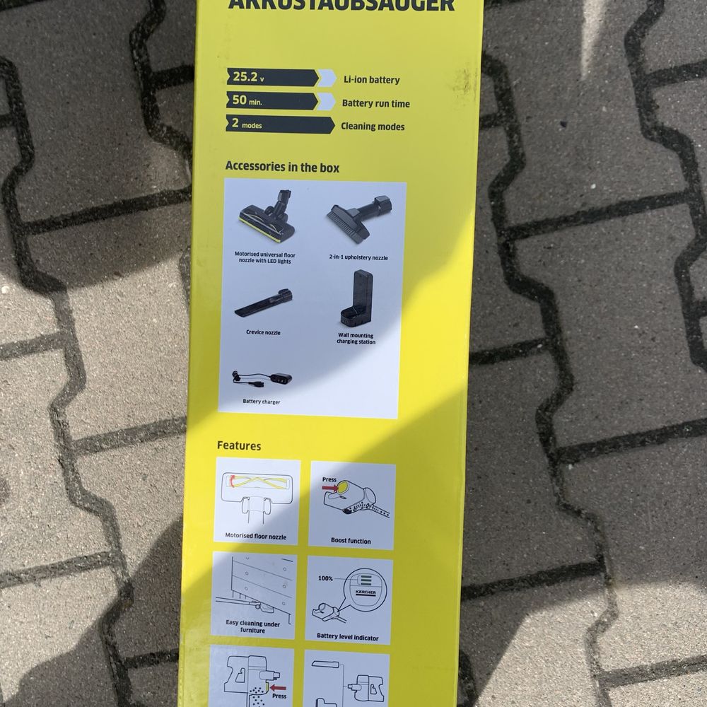 Пилосос акумуляторний Karcher VC 6 Cordless ourFamily пылесос