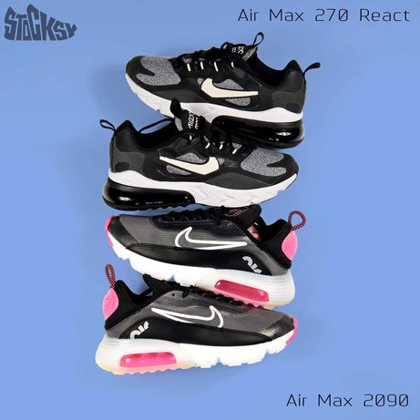 Nike Air Max 270 React GS. Nike Air Max 2090. Размер 39