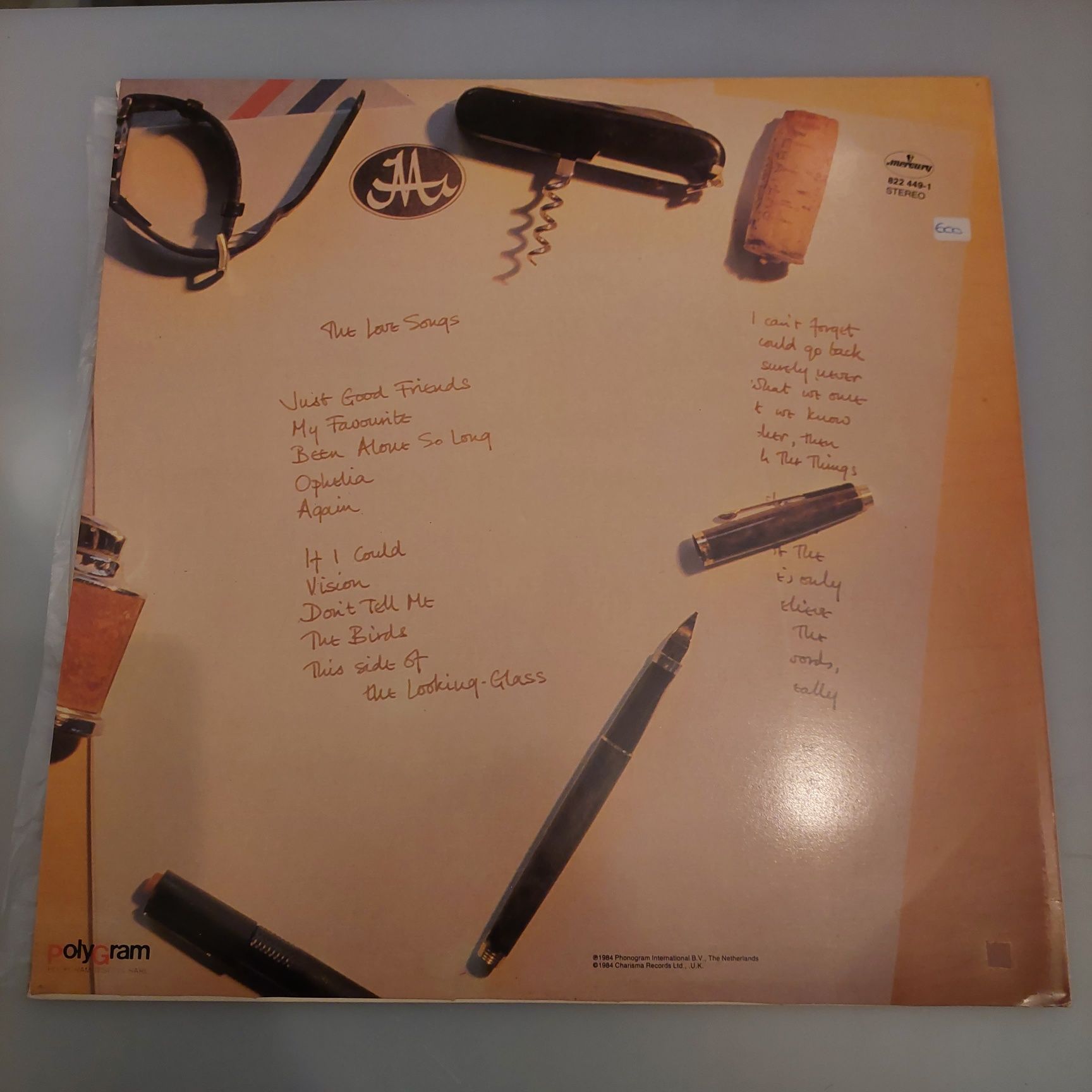 Disco Vinil LP Peter Hammill - The Love Songs