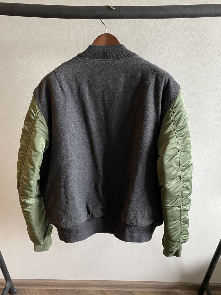 ALPHA INDUSTRIES MA1 D-Tec Wool Bomber Jacket