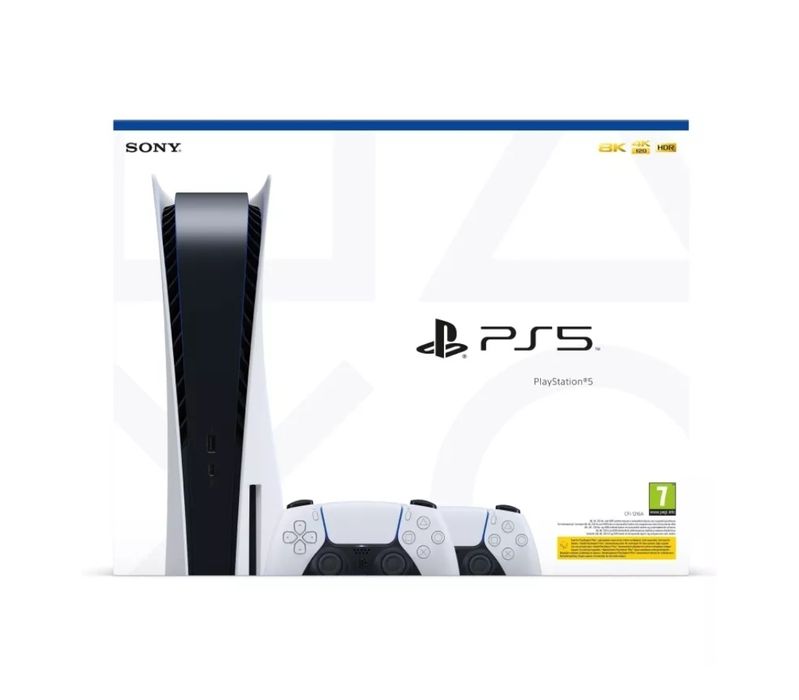 Ігрова приставка  PlayStation 5 (2 геймпади Dualsense)