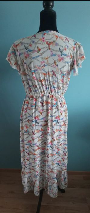 Asymetryczna letnia sukienka S/M :)