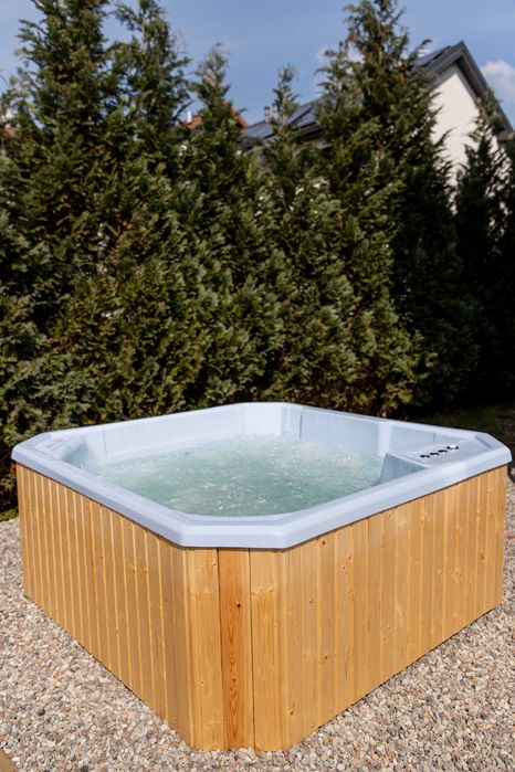 Całoroczna wanna ogrodowa z hydro i aero air masażem transport GRATIS