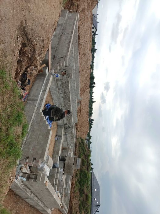 Usługi budowlane  – fundamenty, ogrodzenia, wykończenia