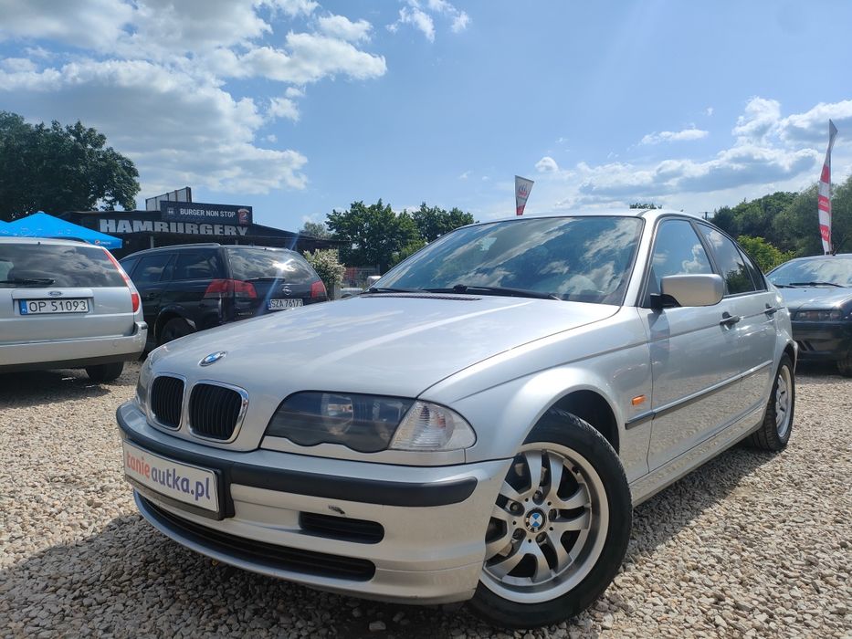 BMW E46 1.9 benzyna // alufelgi // klimatronic // zamiana // raty