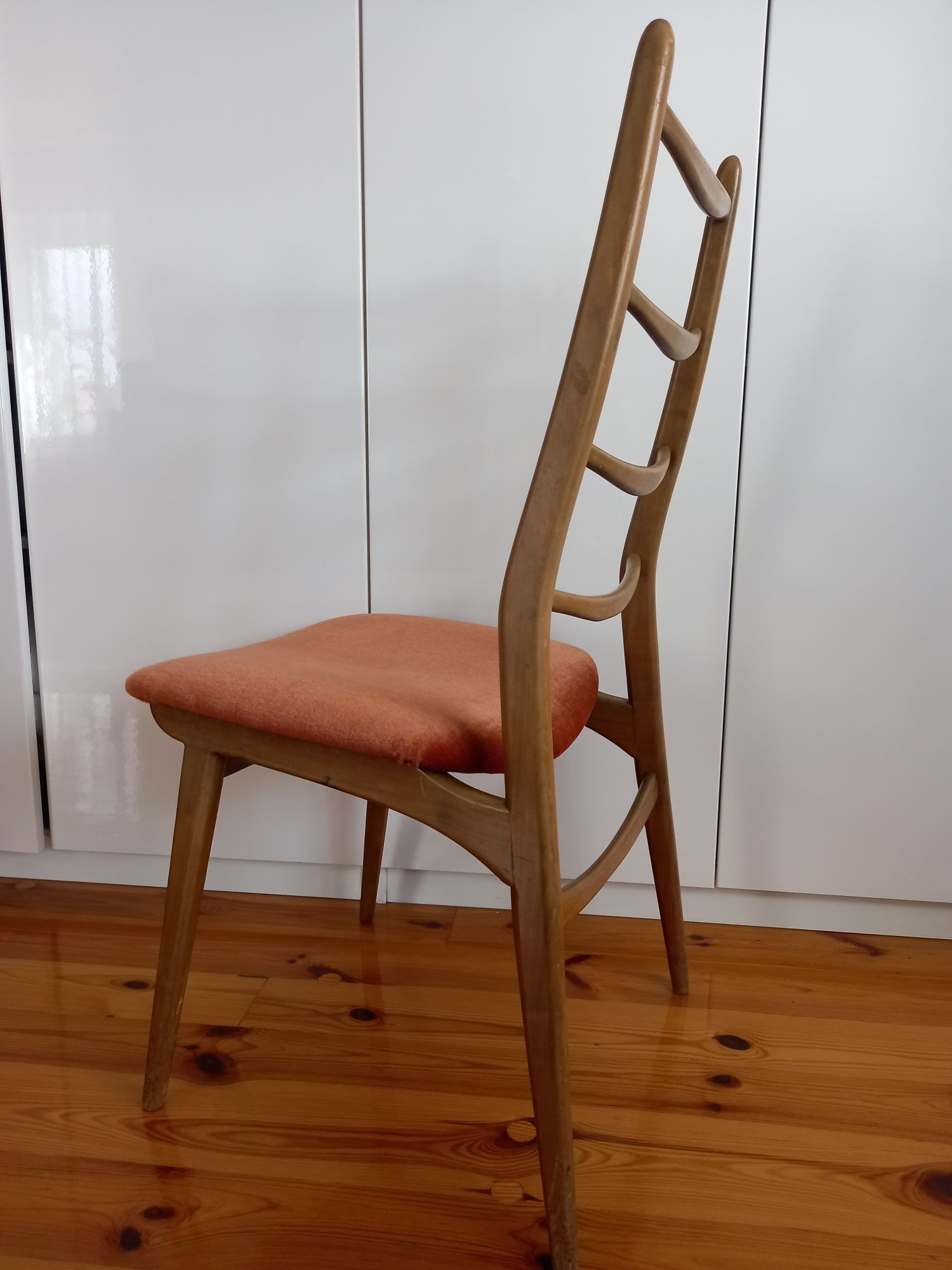 Niemieckie krzesła tekowe HABEO vintage lata 60