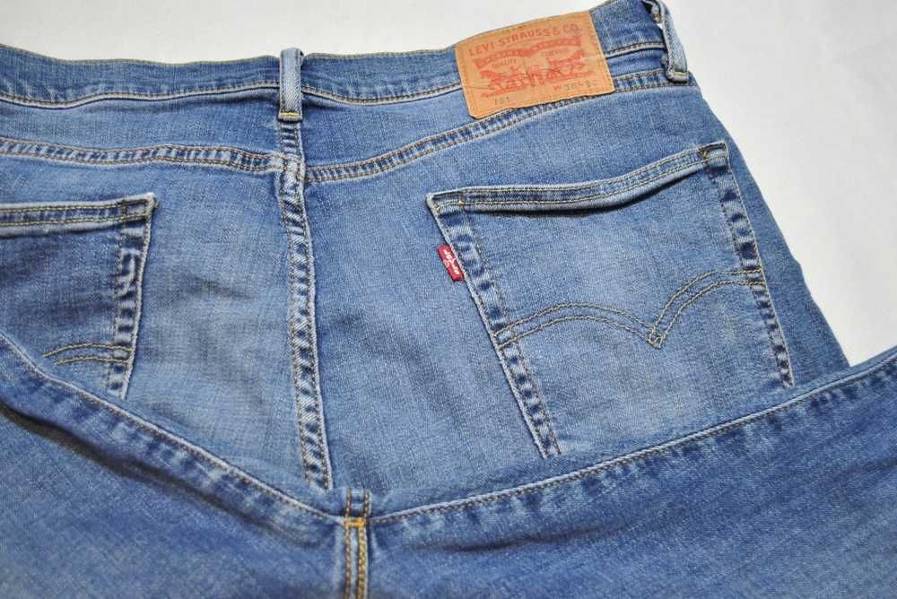 LEVIS 751 92cm 36/29 męskie spodnie jeansowe stretch straight s2v