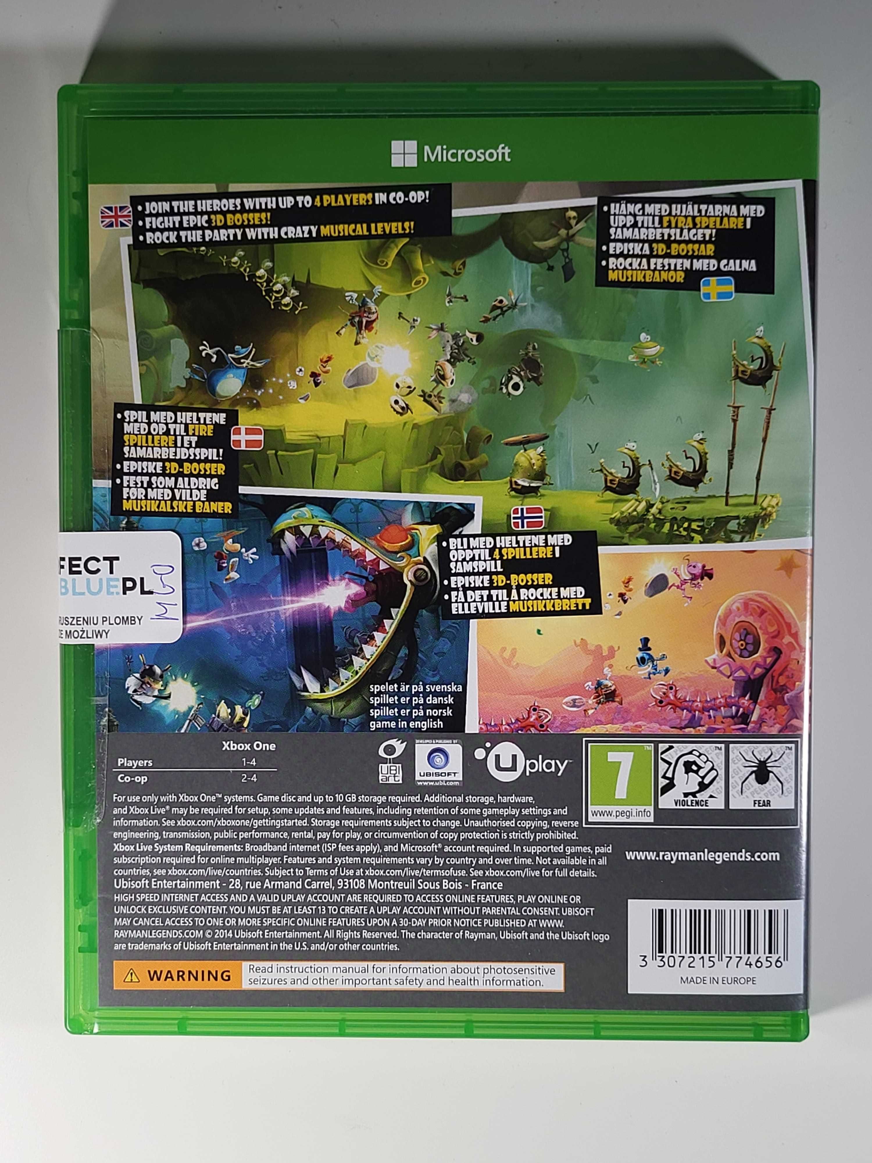 Rayman Legends / Xbox One / Dubbing i Napisy PL / Sprzedaż-Skup gier /