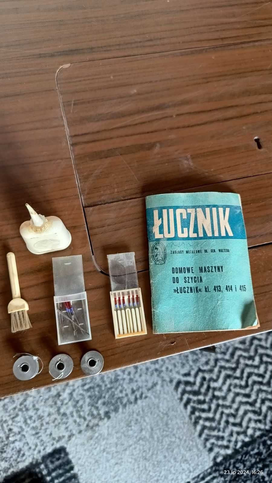 Sprzedam sprawna maszyne do szycia ŁUCZNIK 414