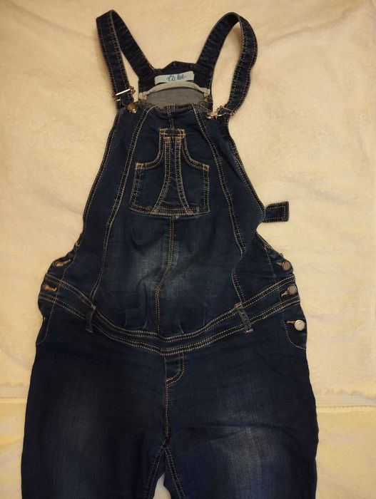 Джинсовий комбінезон для вагітних