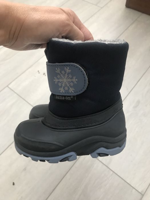 Гумові сапожки  22-23 р .зимові ( терлі )