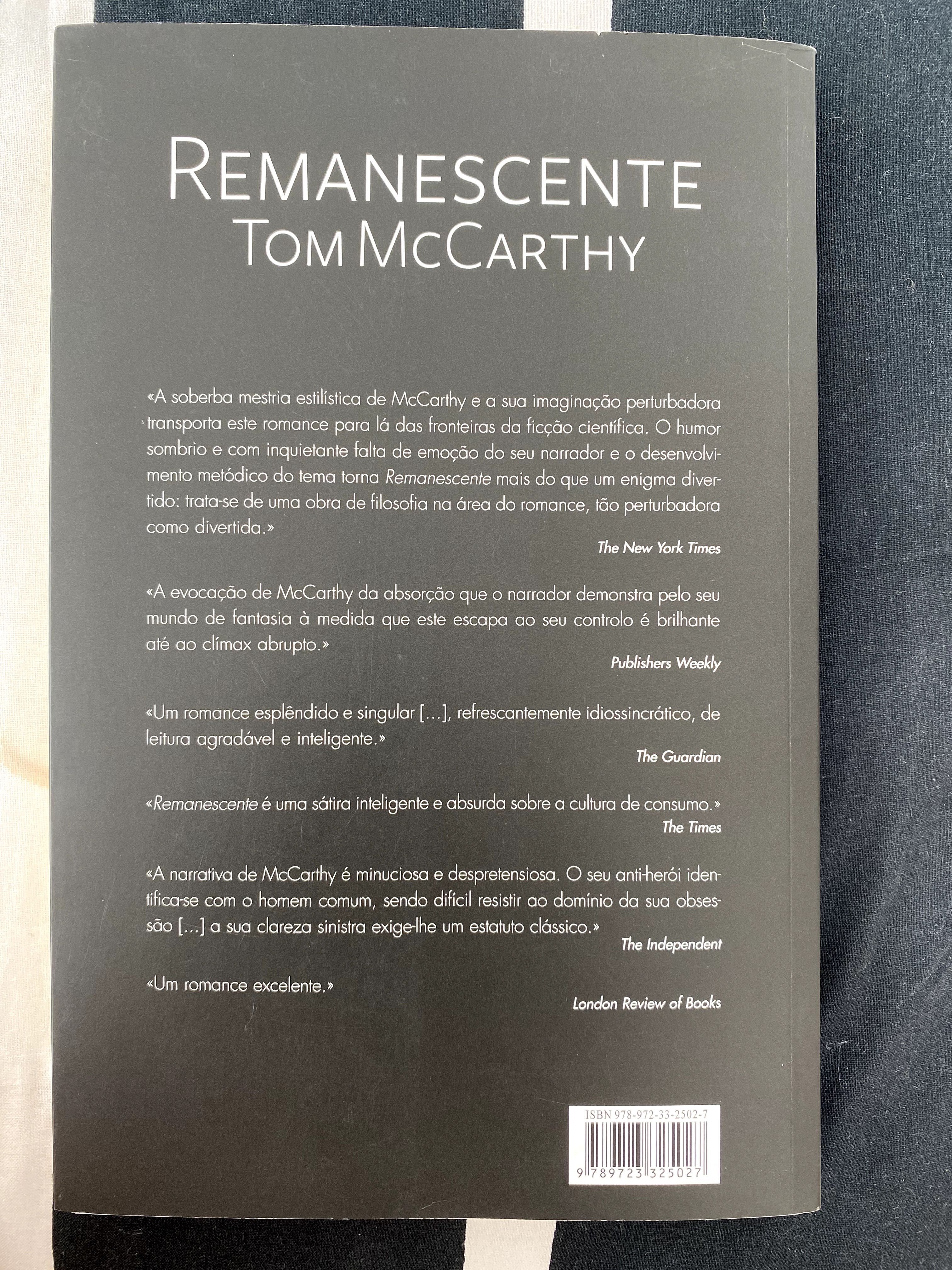 Remanescente - Tom McCARTHY