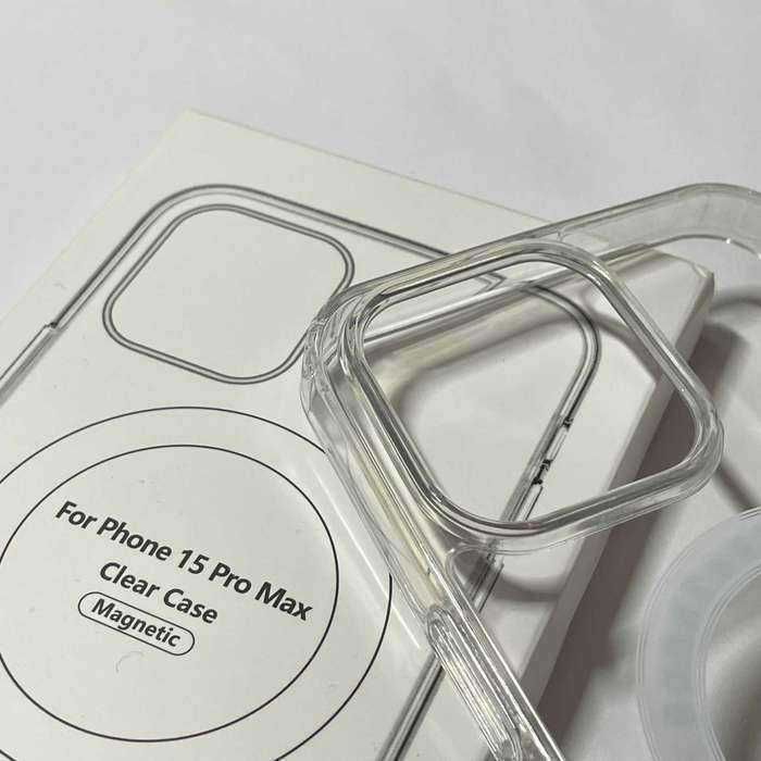 Etui iPhone 15 Pro Max Przezroczyste + MAGSAFE
