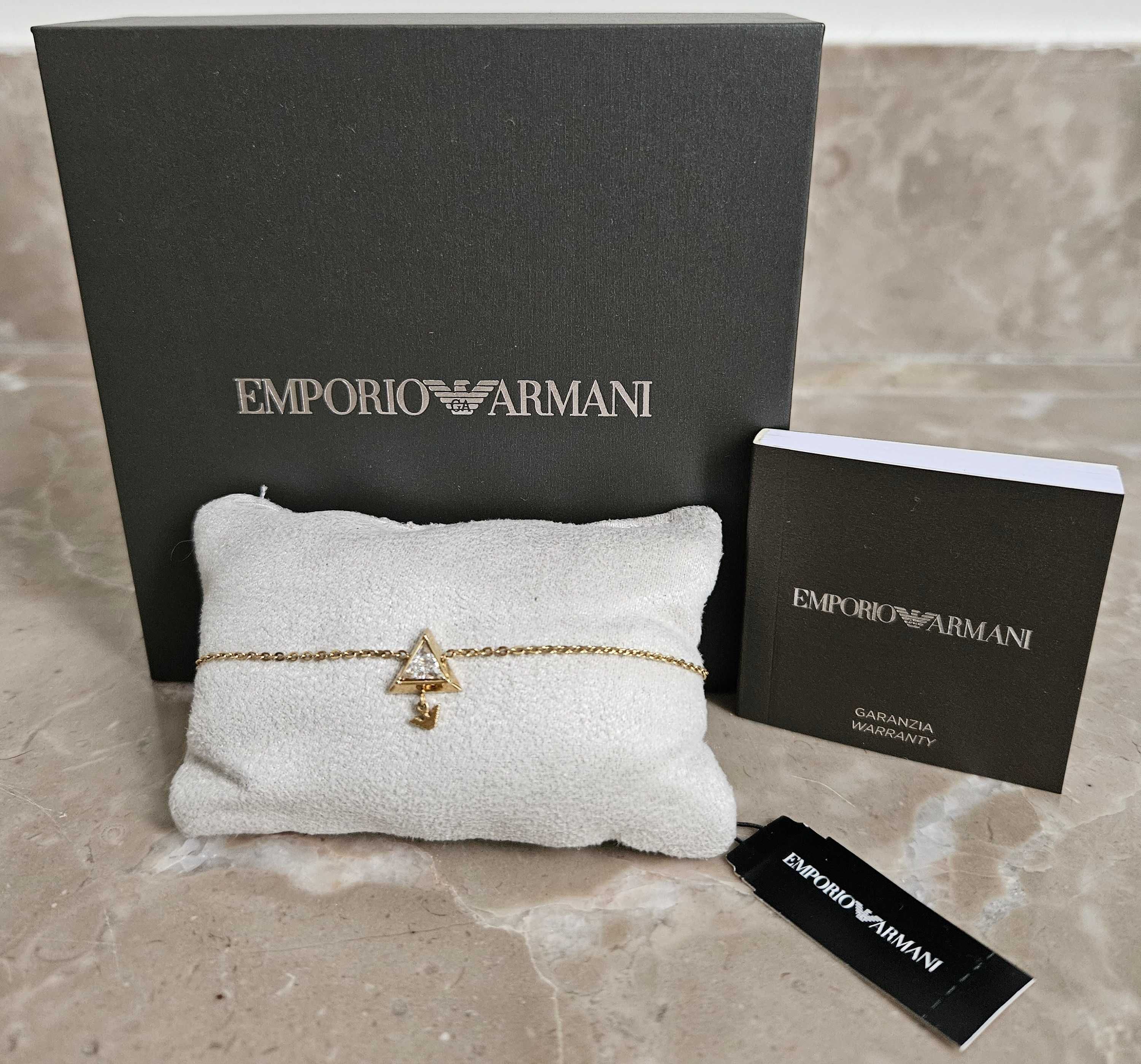 Emporio Armani piękna oryginalna bransoletka damska NOWA