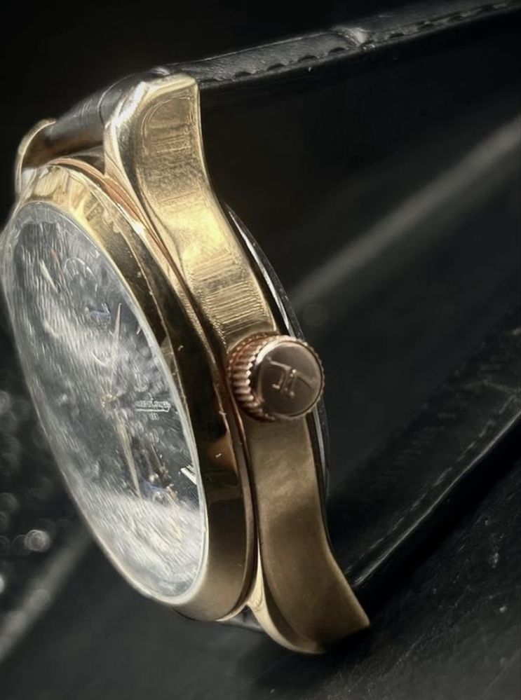 Чоловічий наручний механічний годинник Jaeger LeCoultre