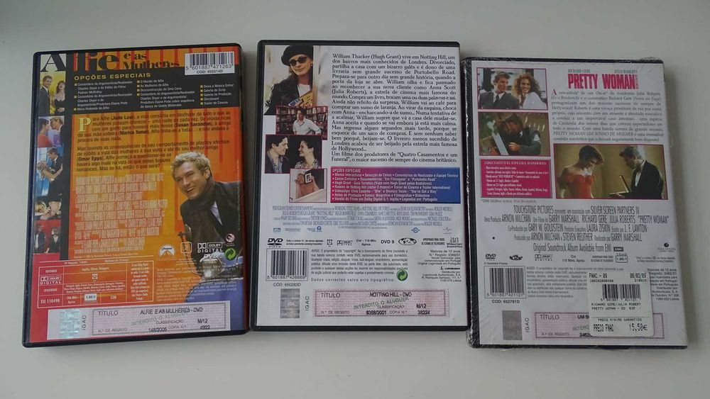 DVDs Hugh Grant - Comédia /Romance